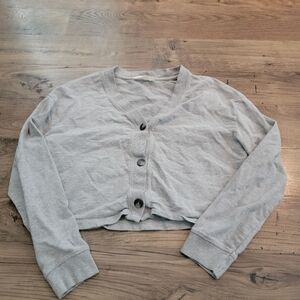 RD Style Cropped Button Cardigan size XS